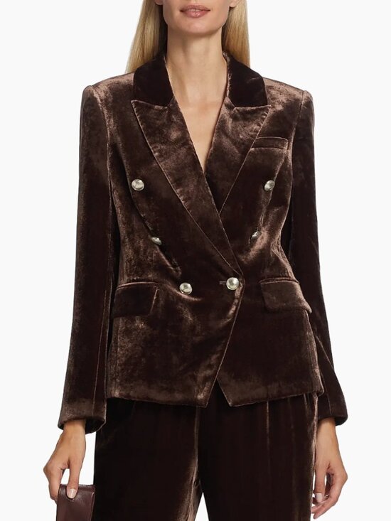 Elie Tahari Jackets & Blazers - Elie Tahari Veronica Velvet Blazer 16 EUC
